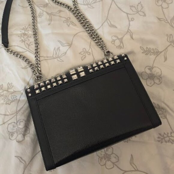 Like New Michael Kors Whitney Large Crystal Embellished Leather bag - Picture 3 of 7